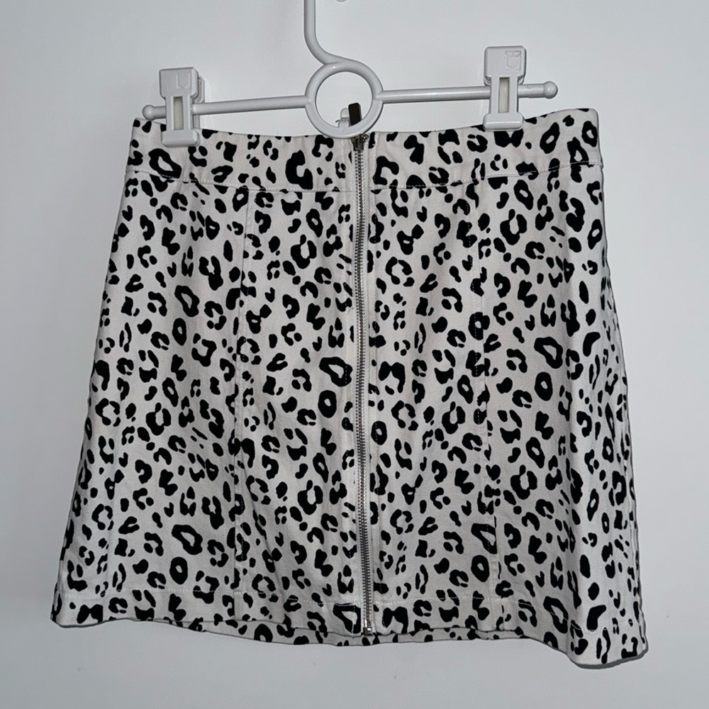 Leopard Print Skirt